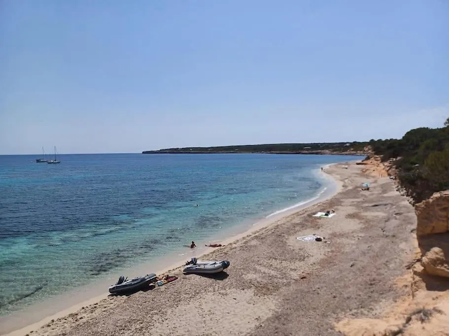 A Beautiful Villa Close To The Beach Playa Migjorn 0*,